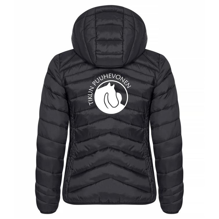 Naisten kevyt toppatakki Tikun logolla