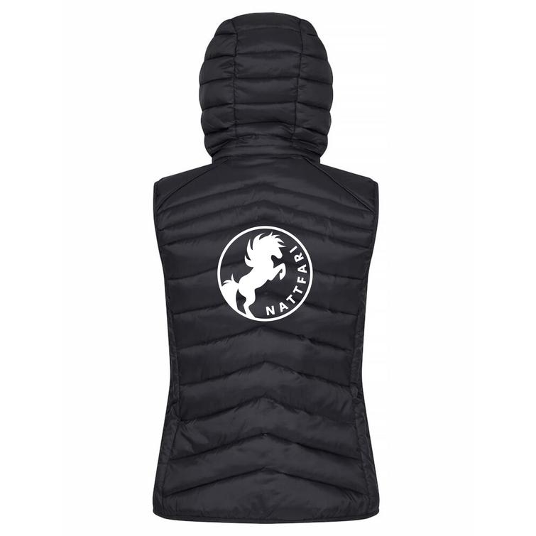 Naisten kevyt toppaliivi Nattfari logolla