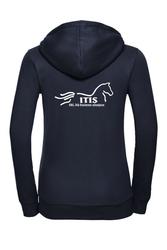 Naisten vetoketjuhuppari ITIS logolla