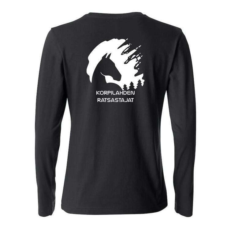 Naisten pitk&auml;hihainen paita KoRa logolla