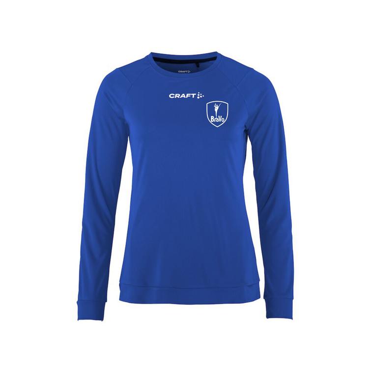 Naisten rush 2.0 pitkähihainen paita BraVo logolla