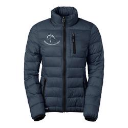 Naisten alma kevyt toppatakki riemuratsastajat logolla