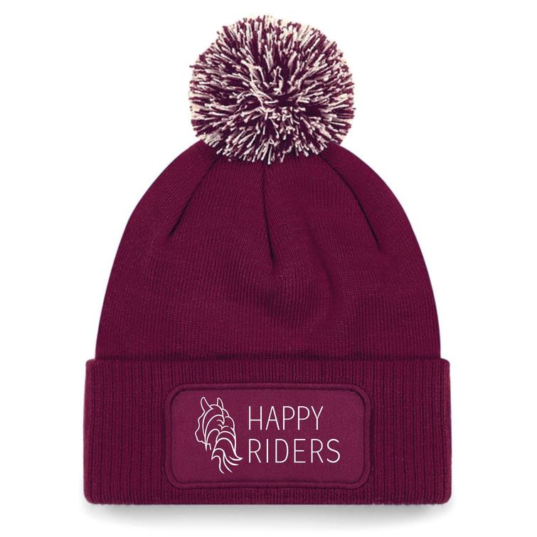 Snowstar pipo Happy riders logolla