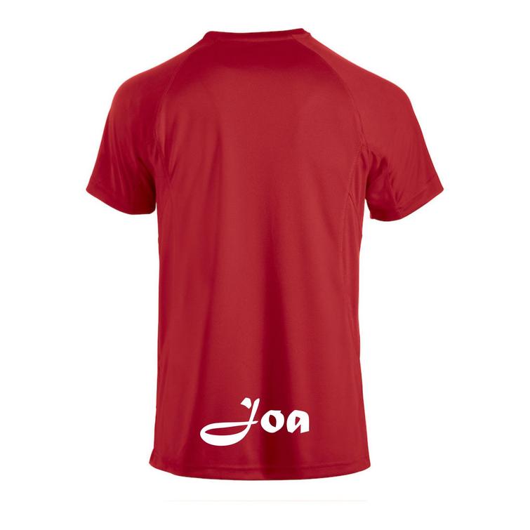Miesten tekninen t-paita Joa-logolla