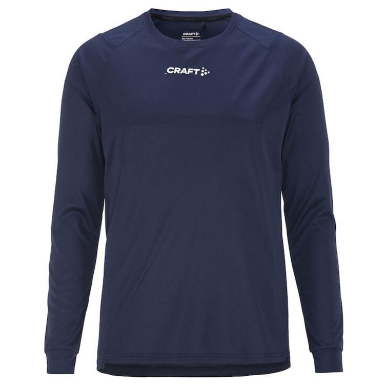 Miesten rush pitk&auml;hihainen paita Kataja voimistelu logolla