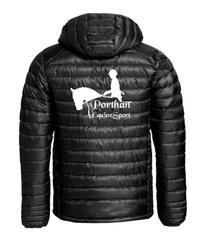 Miesten kevyt toppatakki Porthan logolla