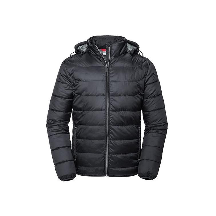 Nano hupullinen kevyt toppatakki M