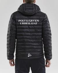 Miesten kevyt toppatakki PoU logolla