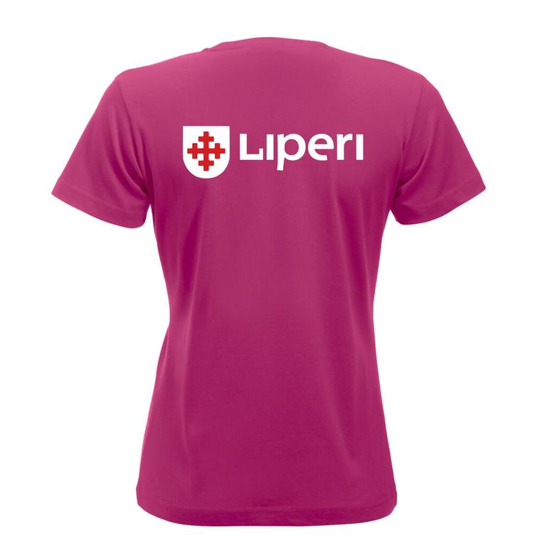 Naisten t-paita Liperi logolla