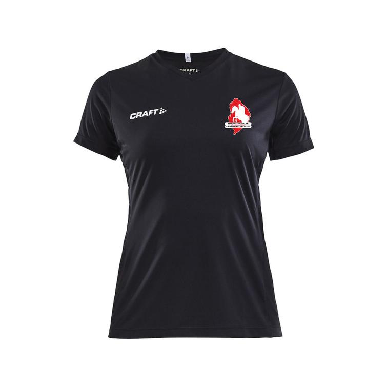 Naisten squad t-paita PKUR logolla