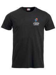 Unisex t-paita Lyseon lukio logolla