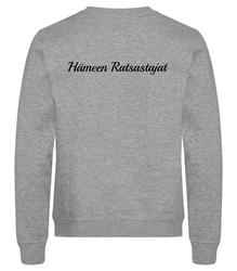 Collegepaita Hämeen Ratsastajat logolla