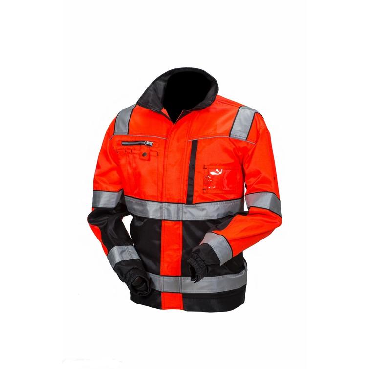 Huomiov&auml;rinen takki puna/musta