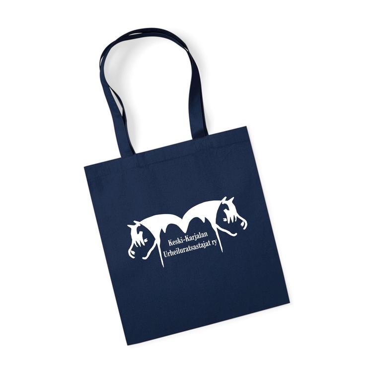 Organic premium puuvillakassi KeKU logolla