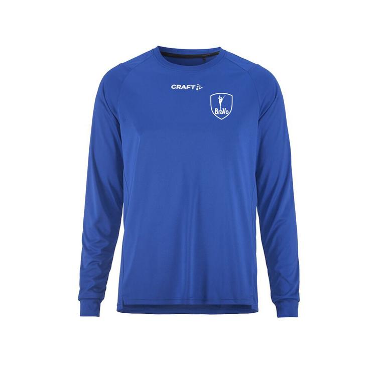 Miesten rush 2.0 pitkähihainen paita BraVo logolla