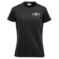 Naisten tekninen t-paita MUR logolla