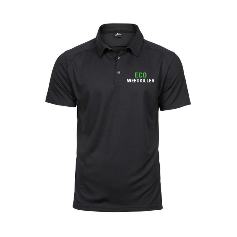 Miesten tekninen pikee eco weedkiller logolla