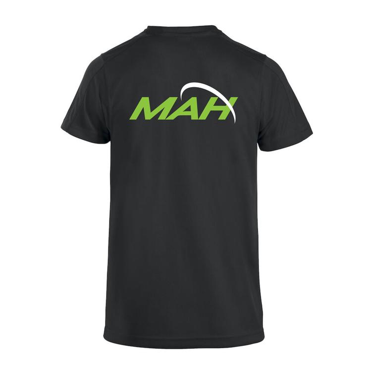 Miesten tekninen t-paita MAH logolla