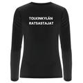 Naisten tekninen pitkähihainen paita ToRa logolla