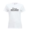 Naisten t-paita Dream Builder logolla