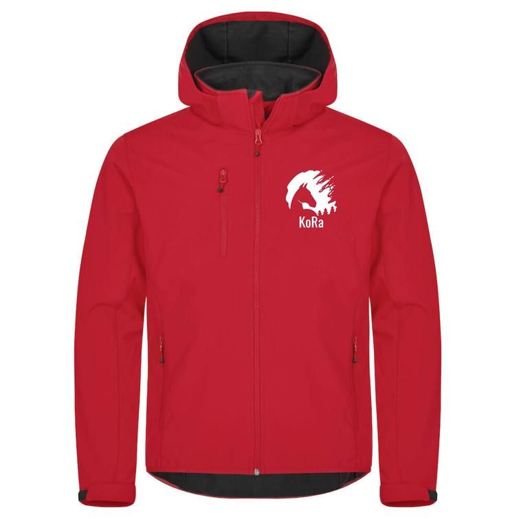 Miesten softshell takki KoRa logolla