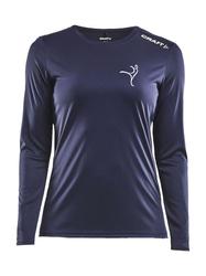 Naisten rush pitkähihainen paita Kataja voimistelu logolla