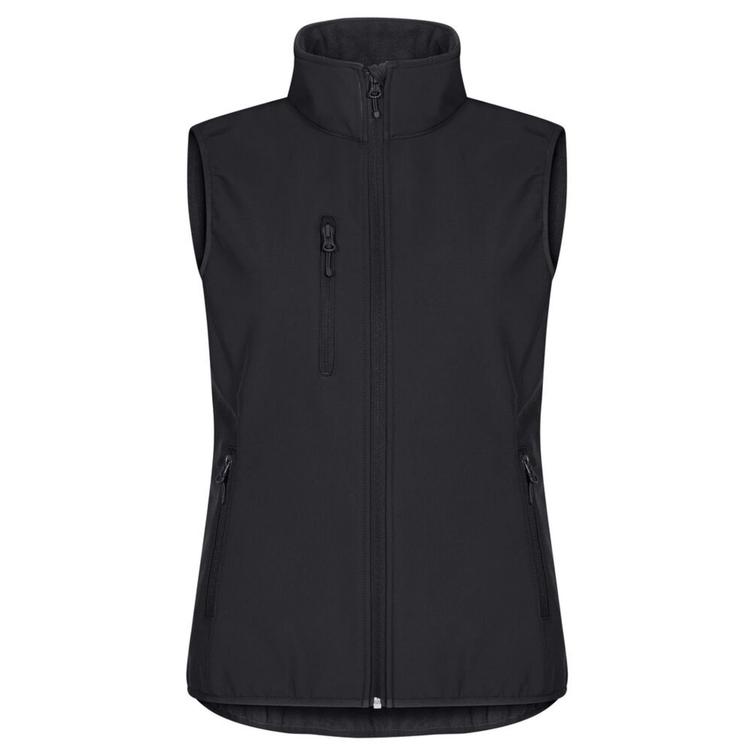Naisten softshell liivi Happy riders logolla