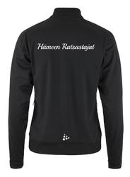 Naisten verryttelytakki Hämeen Ratsastajat logolla