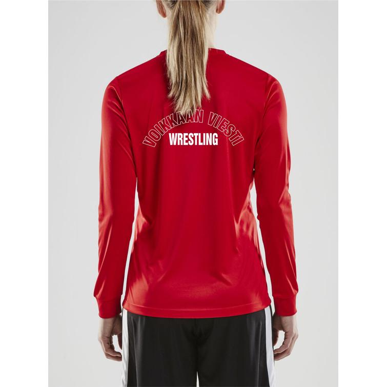 Naisten tekninen ph paita Voikkaan Viesti logolla