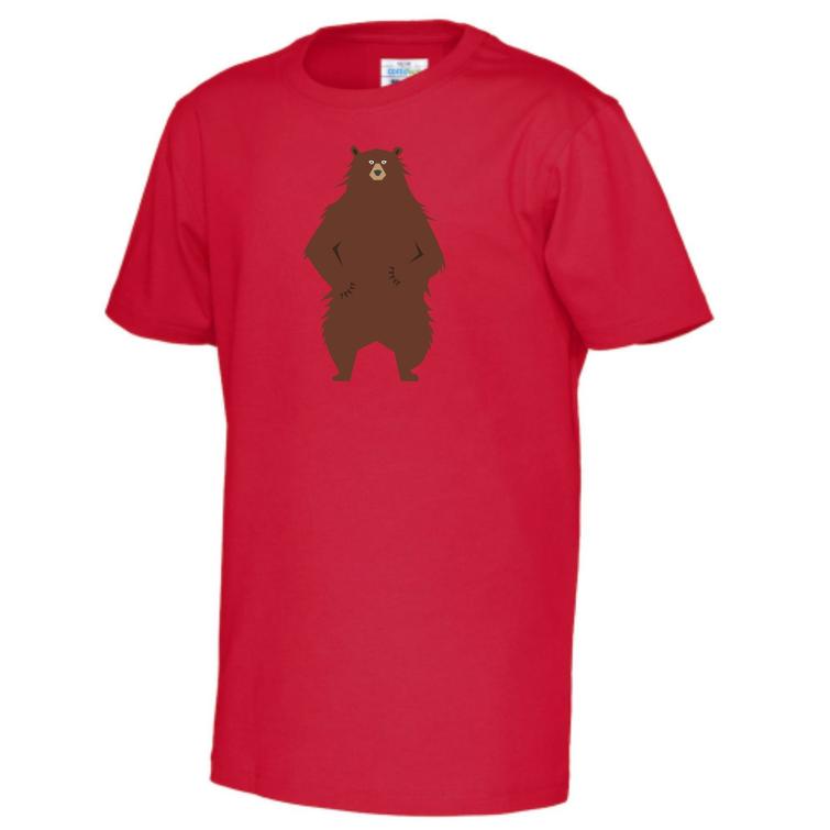 Lasten t-paita Kontiolahti karhu logolla