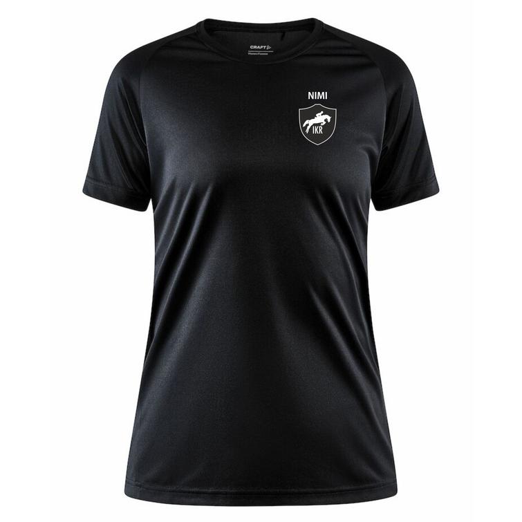 Naisten tekninen t-paita IKR logolla