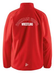 Lasten treenitakki Voikkaan Viestin logoilla