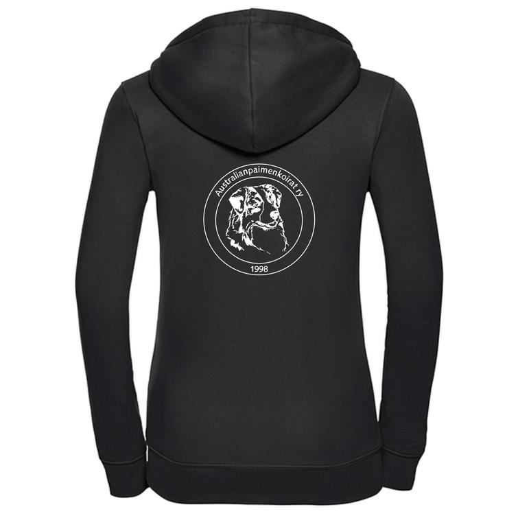 Naisten vetoketjuhuppari Aussie logolla