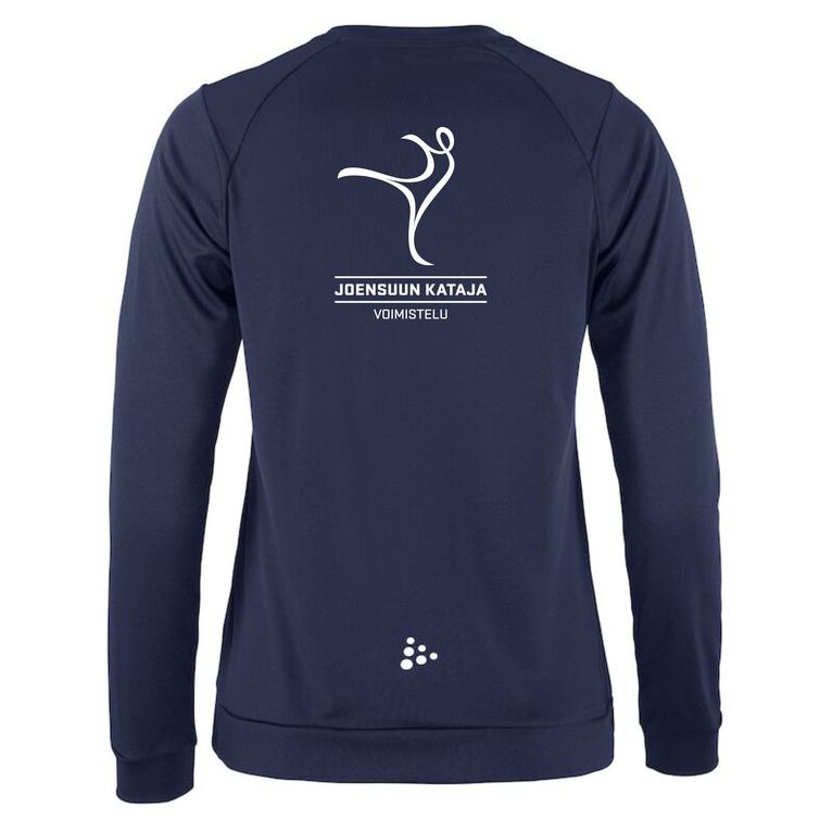 Naisten rush pitk&auml;hihainen paita Kataja voimistelu logolla