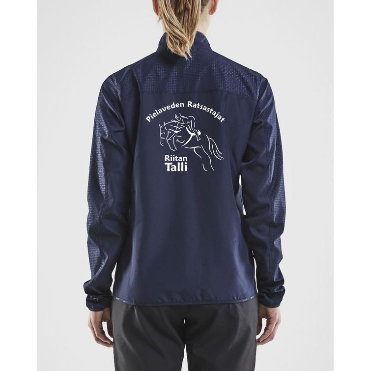 Naisten rush ohut tuulitakki Pivera logolla