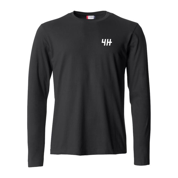 Miesten basic pitkähihainen paita 4H logolla