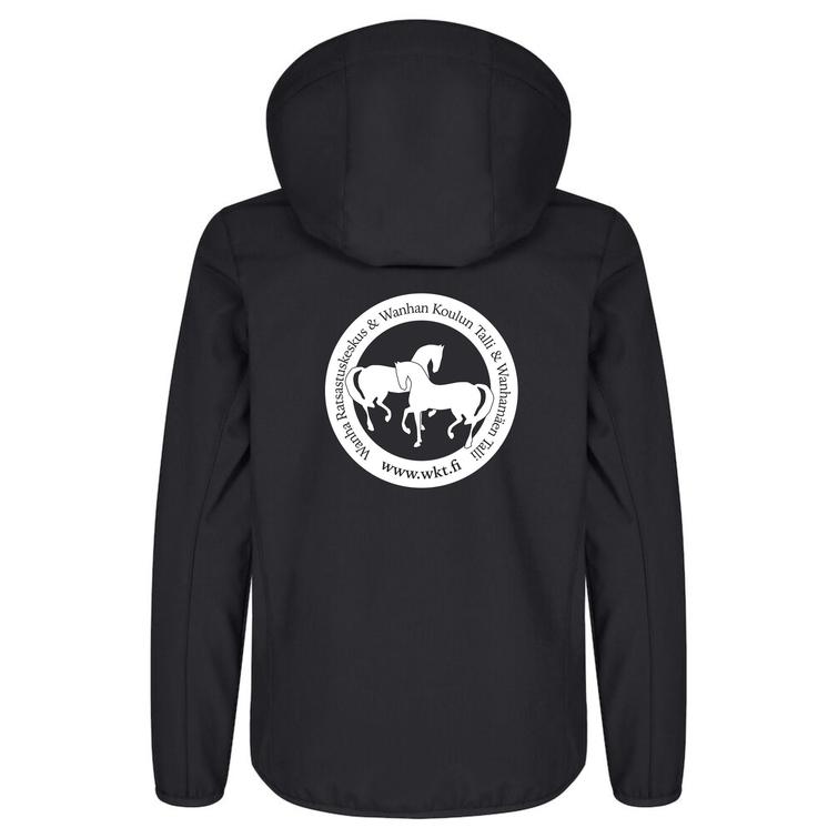 Lasten classic softshell takki WKT logolla