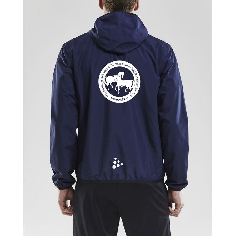 Miesten rain kuoritakki WKT logolla