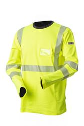 Hi-Vis ph puuvillainen katkoprintti huomiopaita
