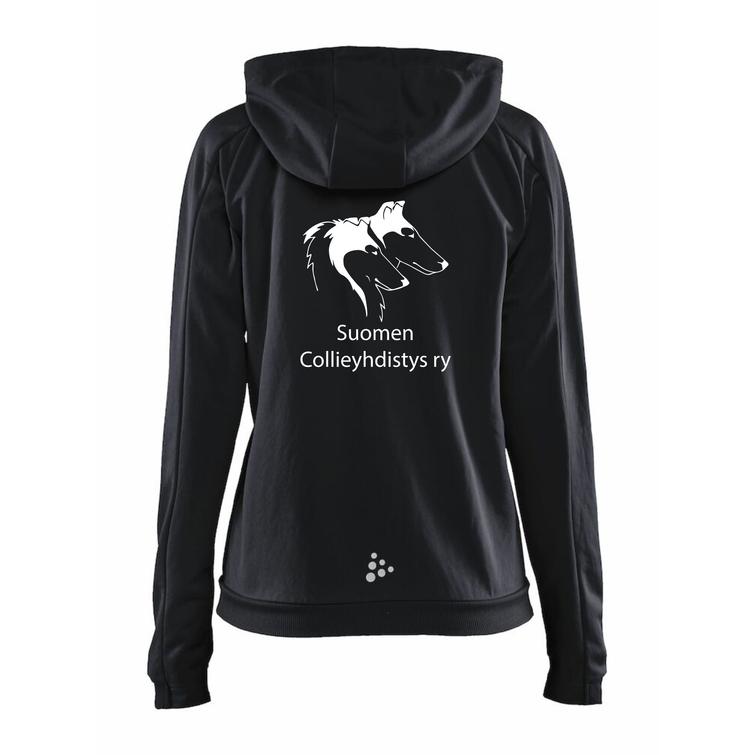 Naisten evolve vetoketju huppari SCY logolla