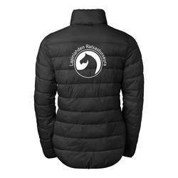 Naisten kevyt toppatakki Lapinlahden ratsastusseura logolla