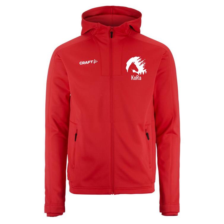 Miesten tekninen brushed vk huppari KoRa logolla