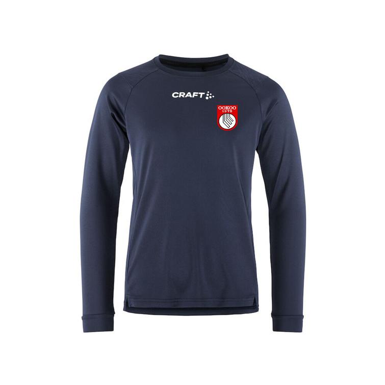 Lasten tekninen pitkähihainen paita ookoo logolla