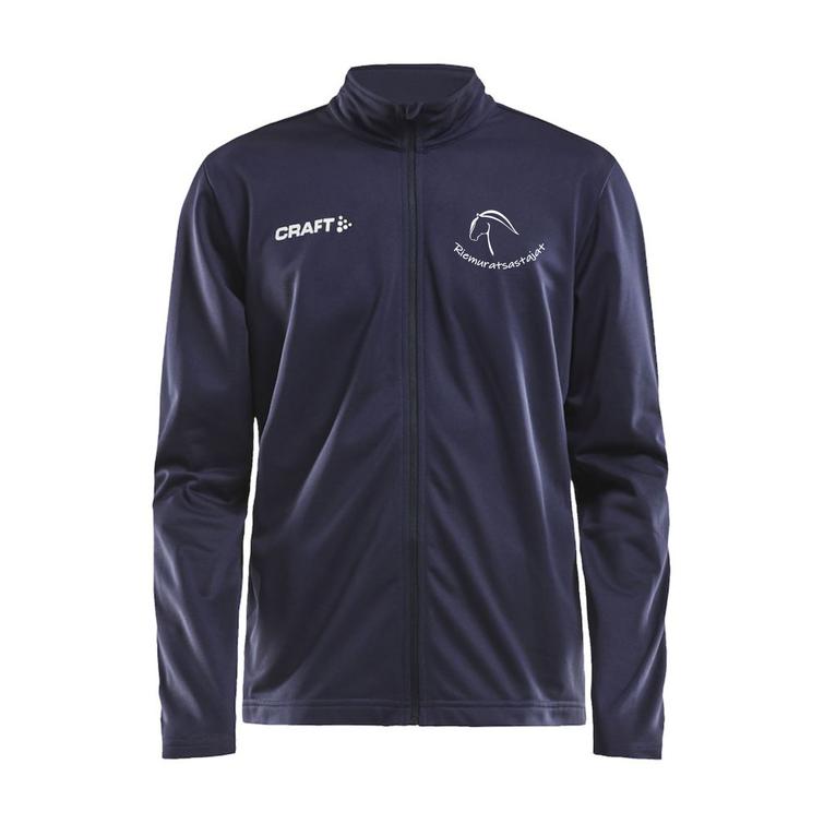 Miesten squad verkkaritakki riemuratsastajat logolla