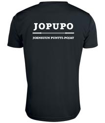 Tekninen t-paita JoPuPo logolla