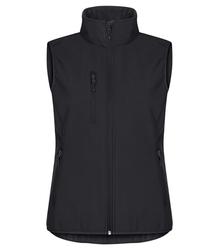 Naisten softshell liivi Happy riders logolla