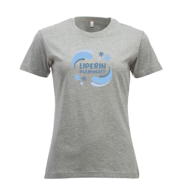 Naisten t-paita Liperin pulikoijat logolla