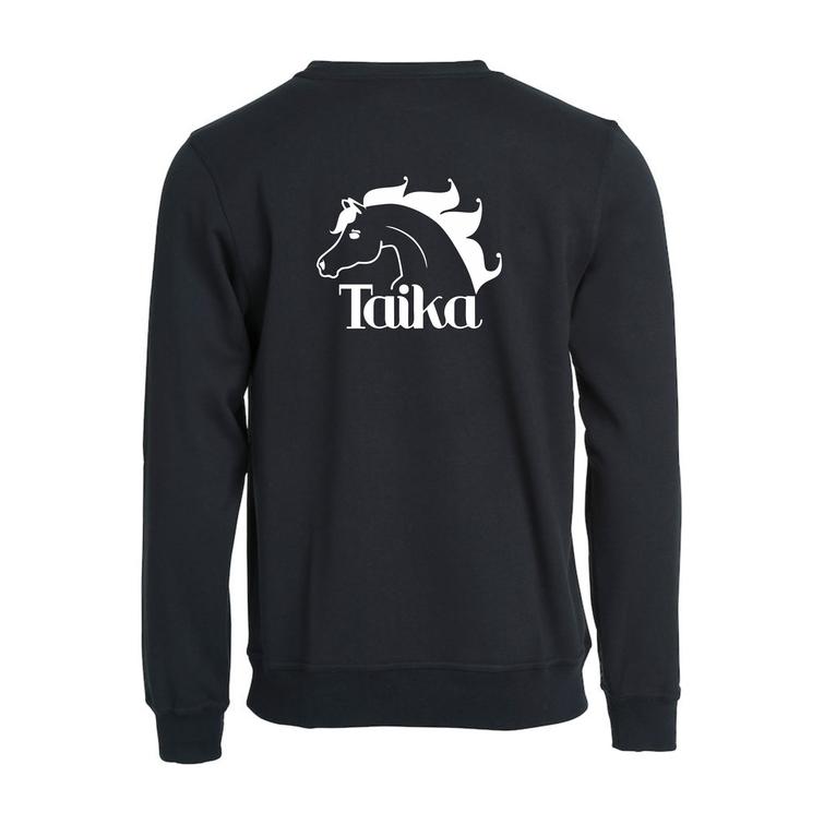 Unisex basic college paita Taika logolla