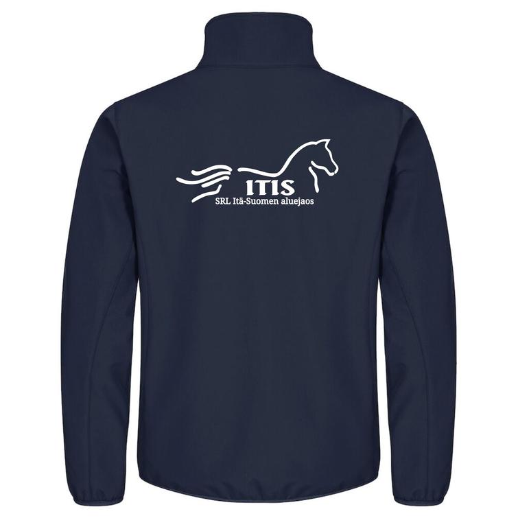 Miesten classic softshell takki ITIS logolla