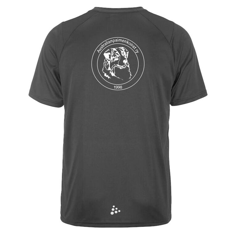 Miesten tekninen t-paita Aussie logolla